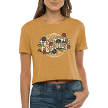 Load image into Gallery viewer, KC HiLiTES 70672 KC Women's Bloom Retro Crop Top - Gold - X-Large