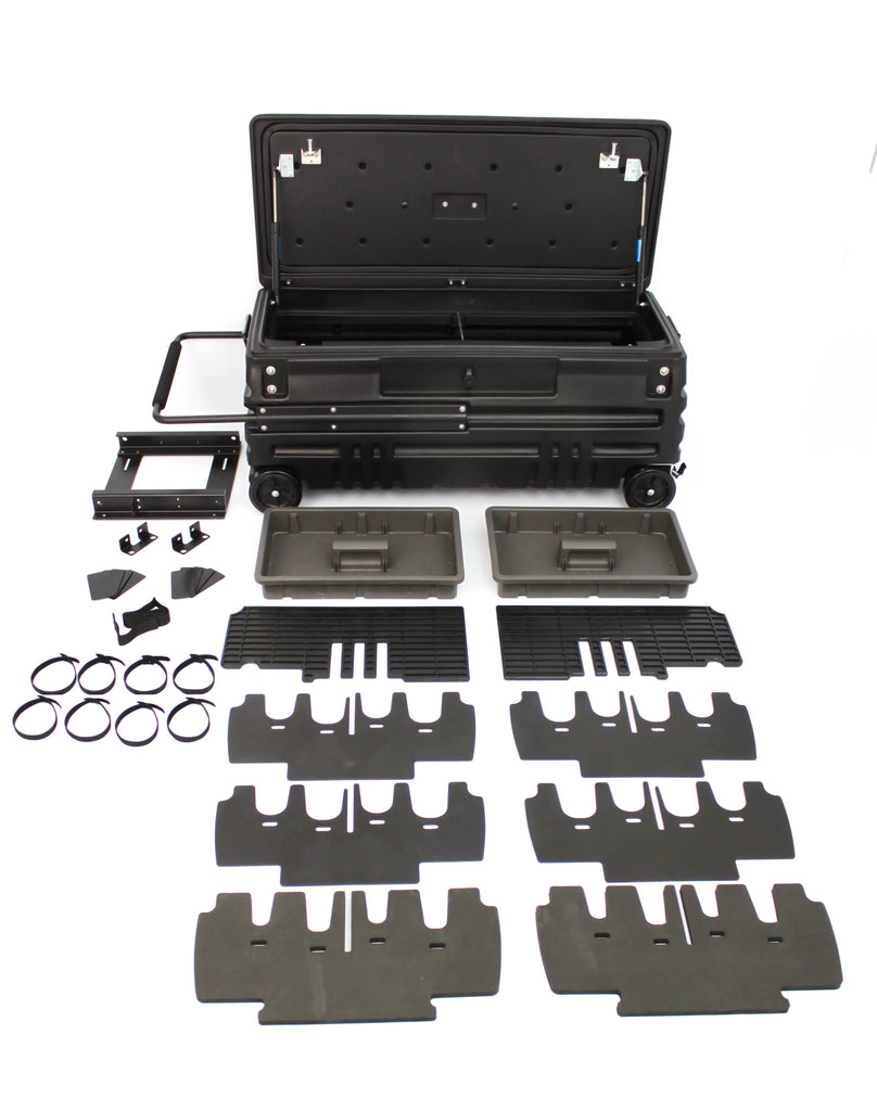 DU-HA 70673 DÜHA Squad Box w/Bracket - Interior / Exterior Portable Storage + Gun Case/Rack