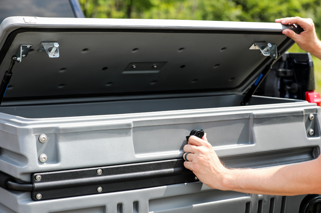 DU-HA 70675 DÜHA Squad Box w/Bracket - Interior / Exterior Portable Storage + Gun Case/Rack