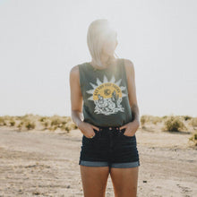 Load image into Gallery viewer, KC HiLiTES 70678 KC Women's Desert Nomad Tank Top - Green - Small