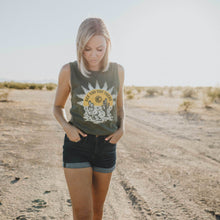 Load image into Gallery viewer, KC HiLiTES 70682 KC Women's Desert Nomad Tank Top - Green - 2X-Large