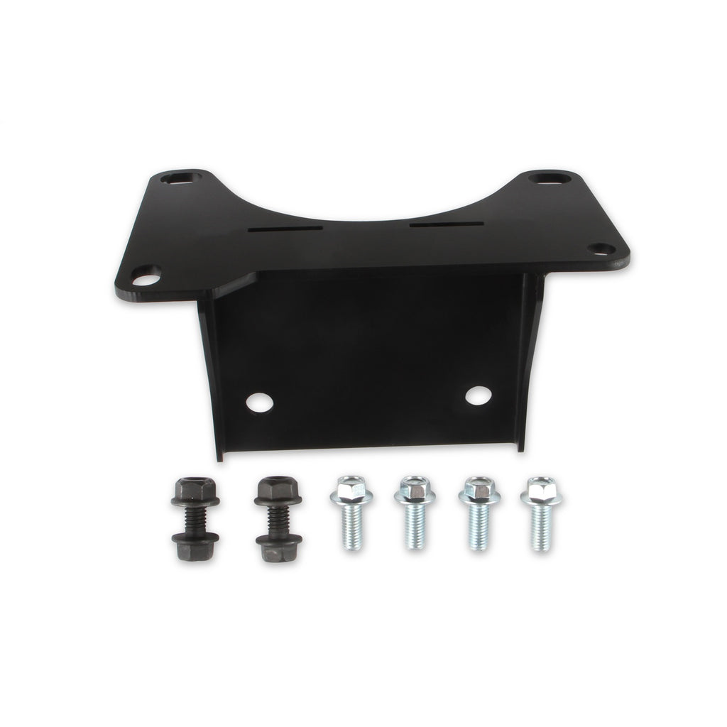 7074-ChallengerBarracuda-Blackheart-8Hp90-Trans-Adapter-Plate-Gen3-Hemi-Swap-Blk-Steel