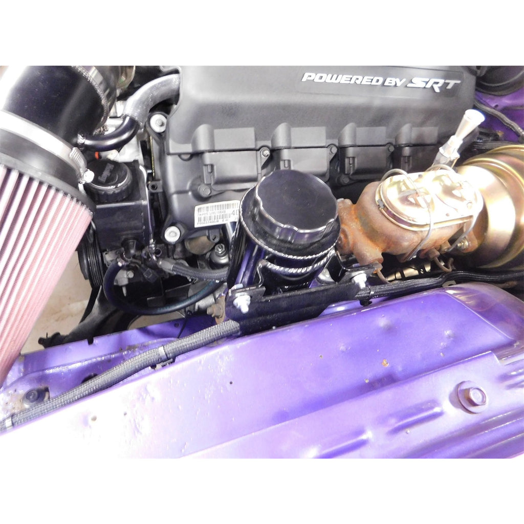7074-ChallengerBarracuda-Blackheart-Power-Steering-Remote-Reservoir-Bracket