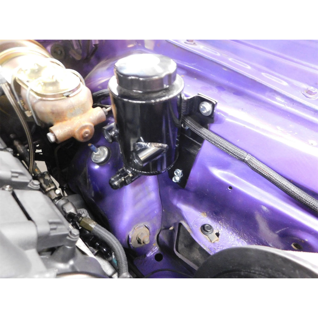 7074-ChallengerBarracuda-Blackheart-Power-Steering-Remote-Reservoir-Bracket