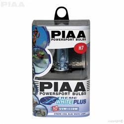 PIAA 70755 Powersport H7 Xtreme White Plus Replacement Bulb for Select Aprilia RST1000 Futura, Aprilia RSV R, Aprilia RSV R Factory, Aprilia RSV Mille, Aprilia RSV Mille R, Aprilia RSV Mille R Nera, Aprilia SL1000 Falco, Aprilia Scarabeo 200, Aprilia