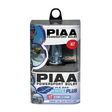 Load image into Gallery viewer, PIAA 70755 Powersport H7 Xtreme White Plus Replacement Bulb for Select Aprilia RST1000 Futura, Aprilia RSV R, Aprilia RSV R Factory, Aprilia RSV Mille, Aprilia RSV Mille R, Aprilia RSV Mille R Nera, Aprilia SL1000 Falco, Aprilia Scarabeo 200, Aprilia