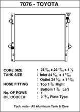 Load image into Gallery viewer, CSF Cooling - Racing &amp; High Performance Division 7076 03-09 Toyota 4Runner / 06-14 FJ Cruiser Heavy-Duty All-Aluminum Radiator for Select Toyota 4Runner, Toyota FJ Cruiser