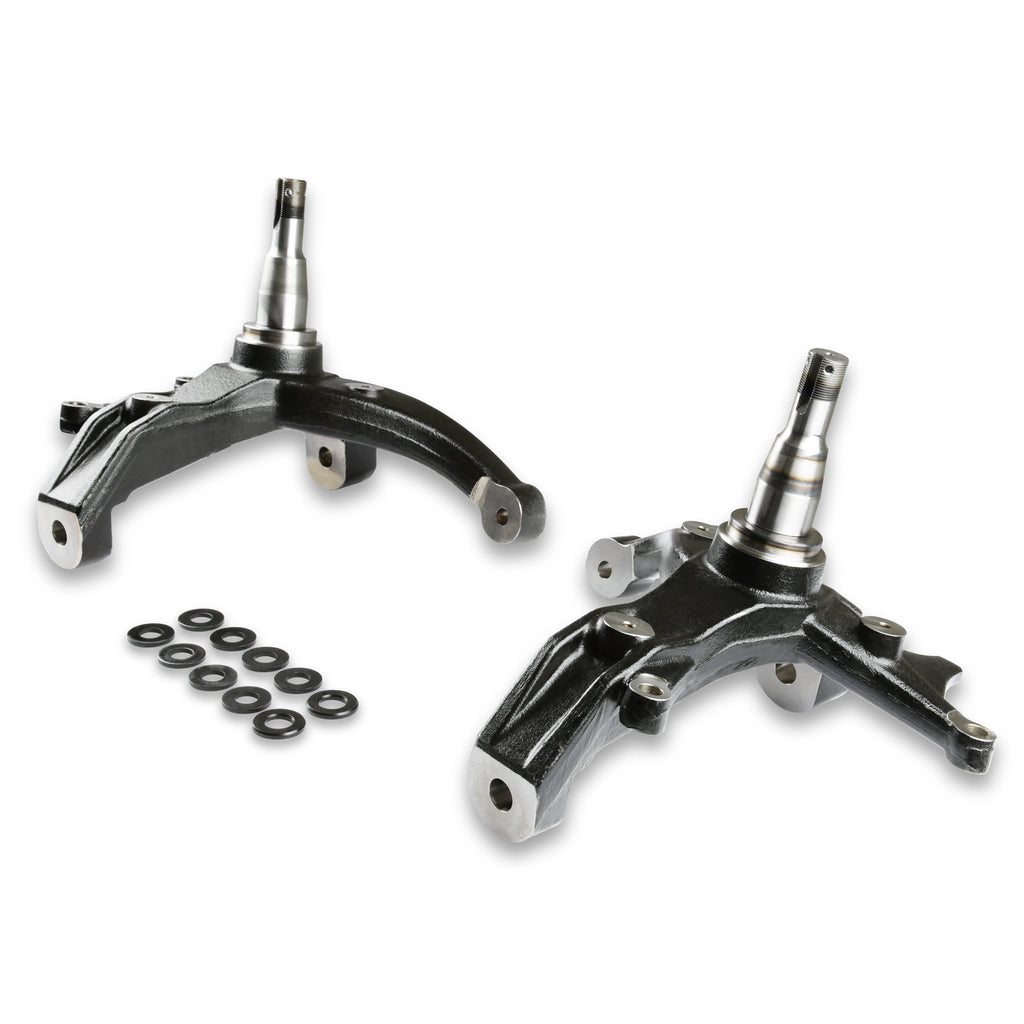 7081-CamaroFirebird-Rekudo-Front-Spindles-1In-Drop--1In-Taller-Pair