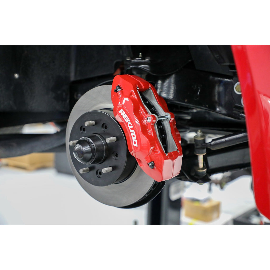 7081-CamaroFirebird-Rekudo-Jl8-Front-Calipers-Forged-Aluminum-Red-2-Pair