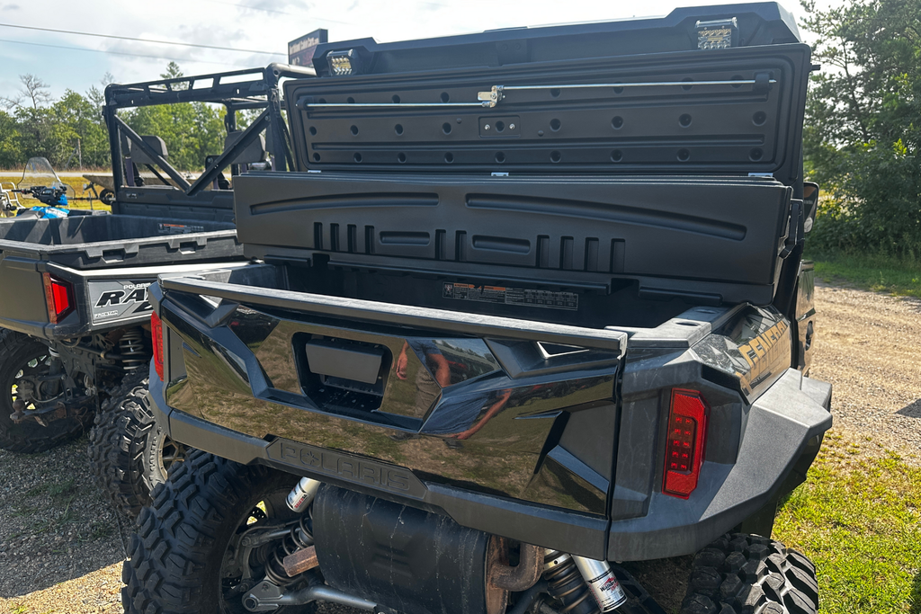 DU-HA 70820-70822 DÜHA UTV Gun, Tool, and Gear Box - 70820-70822 for Select Polaris General 1000, Polaris General Deluxe, Polaris General Deluxe Ride Command Edition, Polaris General EPS, Polaris General EPS Deluxe, Polaris General EPS Hunter Edition,