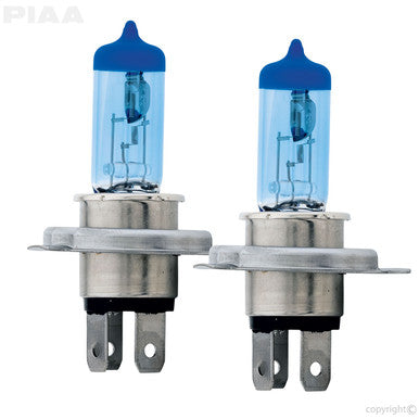 PIAA 70856 H4/9003/HB2 Xtreme White Plus Replacement Bulb, Halogen, Twin Pack