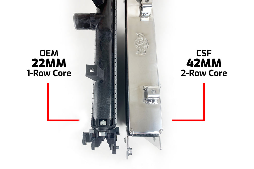 CSF Cooling - Racing & High Performance Division 7085 5th Gen Toyota 4Runner High-Performance All-Aluminum Radiator for Select Toyota 4Runner
