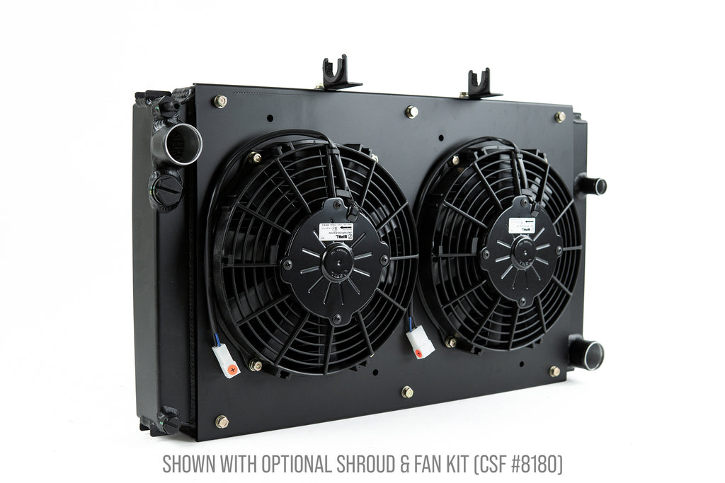 CSF Cooling - Racing & High Performance Division 7088 Porsche 944 Turbo & NA / 968 / 924S High-Performance All-Aluminum Radiator for Select Porsche 924, Porsche 944, Porsche 968