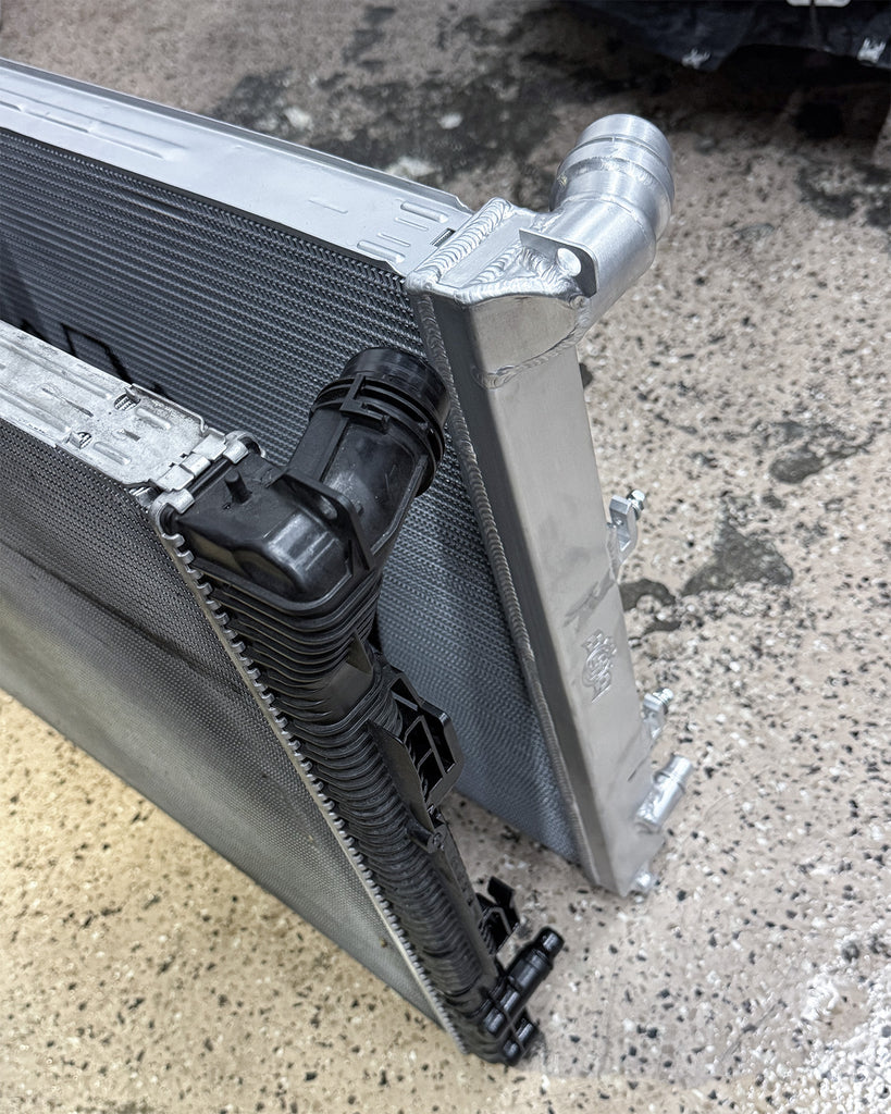 CSF Cooling - Racing & High Performance Division 7089 BMW F-Chassis Gen 1 B58 High-Performance All-Aluminum Radiator for Select BMW 230i, BMW 230i xDrive, BMW 330i, BMW 330i GT xDrive, BMW 330i xDrive, BMW 340i, BMW 340i GT xDrive, BMW 340i xDrive, BMW
