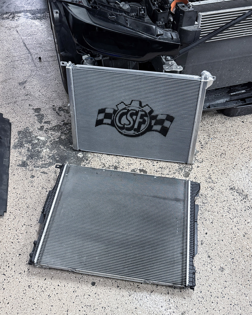 CSF Cooling - Racing & High Performance Division 7089 BMW F-Chassis Gen 1 B58 High-Performance All-Aluminum Radiator for Select BMW 230i, BMW 230i xDrive, BMW 330i, BMW 330i GT xDrive, BMW 330i xDrive, BMW 340i, BMW 340i GT xDrive, BMW 340i xDrive, BMW