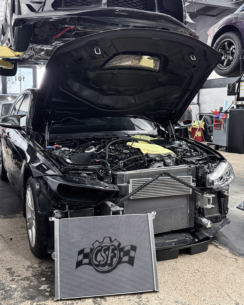CSF Cooling - Racing & High Performance Division 7089 BMW F-Chassis Gen 1 B58 High-Performance All-Aluminum Radiator for Select BMW 230i, BMW 230i xDrive, BMW 330i, BMW 330i GT xDrive, BMW 330i xDrive, BMW 340i, BMW 340i GT xDrive, BMW 340i xDrive, BMW