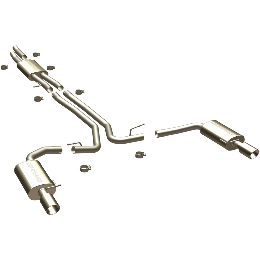 MagnaFlow Exhaust Products 15769 Street Series Polished Cat-Back System for Select Ford Taurus