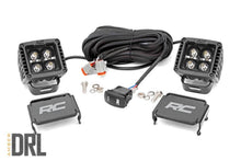 Load image into Gallery viewer, Rough Country 70903BLKDRLA Black Series Cree LED Fog Light Kit