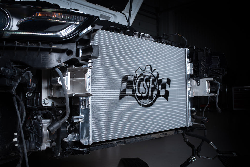 CSF Cooling - Racing & High Performance Division 7091 Audi B8 S4/S5 & 3.0L/3.2L Audi Models High-Performance All-Aluminum Radiator for Select Audi A4 Quattro, Audi A5, Audi A5 Quattro, Audi A6, Audi A6 Quattro, Audi A7 Quattro, Audi Q5, Audi S4, Audi S5,