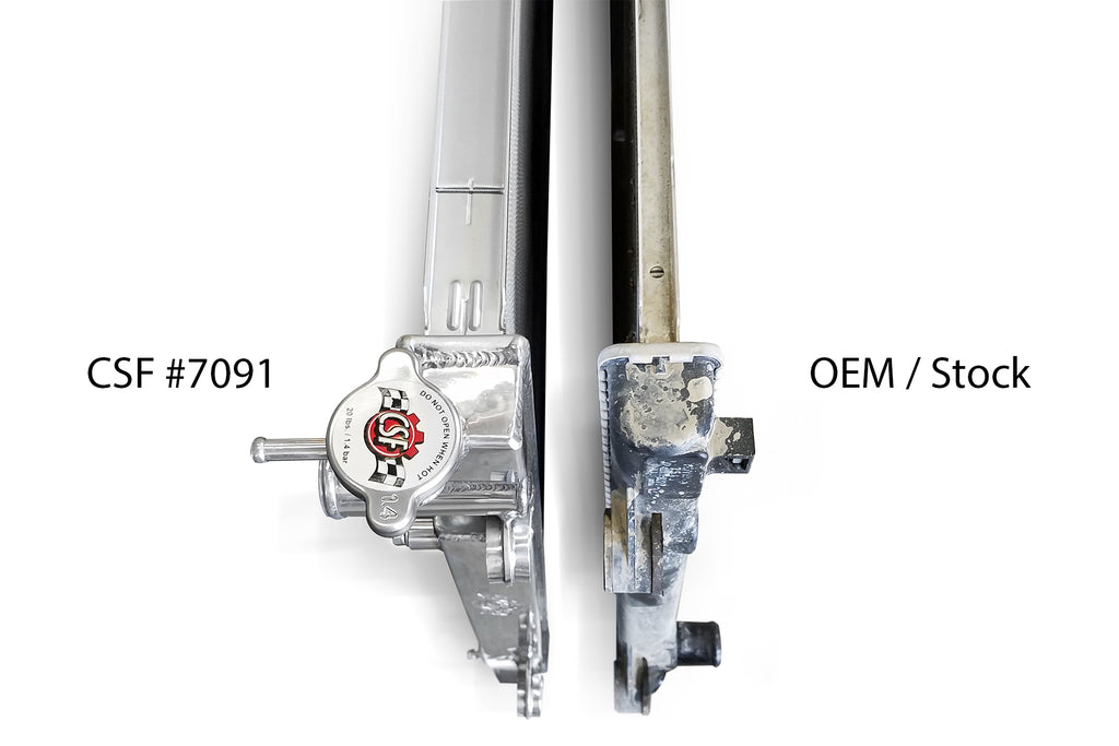 CSF Cooling - Racing & High Performance Division 7092 05+ Toyota Tacoma (3.5L / 4.0L / 2.7L) High-Performance All-Aluminum Radiator for Select Toyota Tacoma