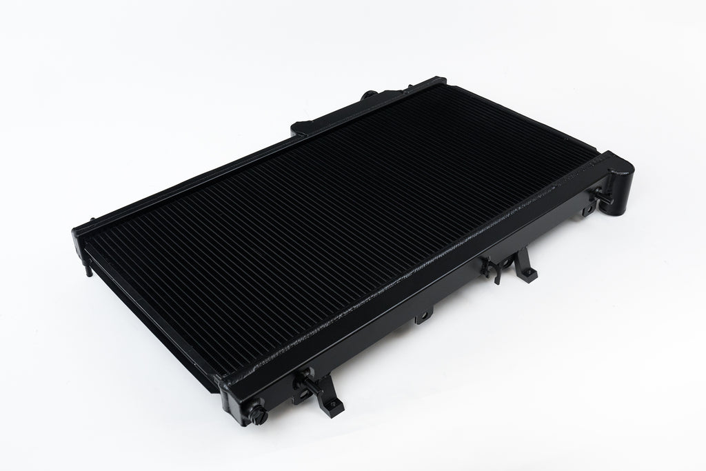 CSF Cooling - Racing & High Performance Division 7094B 08-14 Subaru WRX / STI / 15-21 WRX 1-Row 31mm High-Performance Radiator - Black for Select Subaru Crosstrek, Subaru Forester, Subaru Impreza, Subaru Legacy, Subaru Outback, Subaru WRX, Subaru WRX STI