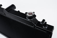 Load image into Gallery viewer, CSF Cooling - Racing &amp; High Performance Division 7094B 08-14 Subaru WRX / STI / 15-21 WRX 1-Row 31mm High-Performance Radiator - Black for Select Subaru Crosstrek, Subaru Forester, Subaru Impreza, Subaru Legacy, Subaru Outback, Subaru WRX, Subaru WRX STI