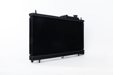 Load image into Gallery viewer, CSF Cooling - Racing &amp; High Performance Division 7095B 08-14 Subaru WRX / STI / 15-21 Subaru WRX 2-Row 42mm Race-Spec Radiator - Black for Select Subaru Crosstrek, Subaru Forester, Subaru Impreza, Subaru Legacy, Subaru Outback, Subaru WRX, Subaru WRX STI