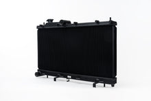 Load image into Gallery viewer, CSF Cooling - Racing &amp; High Performance Division 7095B 08-14 Subaru WRX / STI / 15-21 Subaru WRX 2-Row 42mm Race-Spec Radiator - Black for Select Subaru Crosstrek, Subaru Forester, Subaru Impreza, Subaru Legacy, Subaru Outback, Subaru WRX, Subaru WRX STI