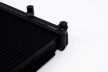 Load image into Gallery viewer, CSF Cooling - Racing &amp; High Performance Division 7095B 08-14 Subaru WRX / STI / 15-21 Subaru WRX 2-Row 42mm Race-Spec Radiator - Black for Select Subaru Crosstrek, Subaru Forester, Subaru Impreza, Subaru Legacy, Subaru Outback, Subaru WRX, Subaru WRX STI