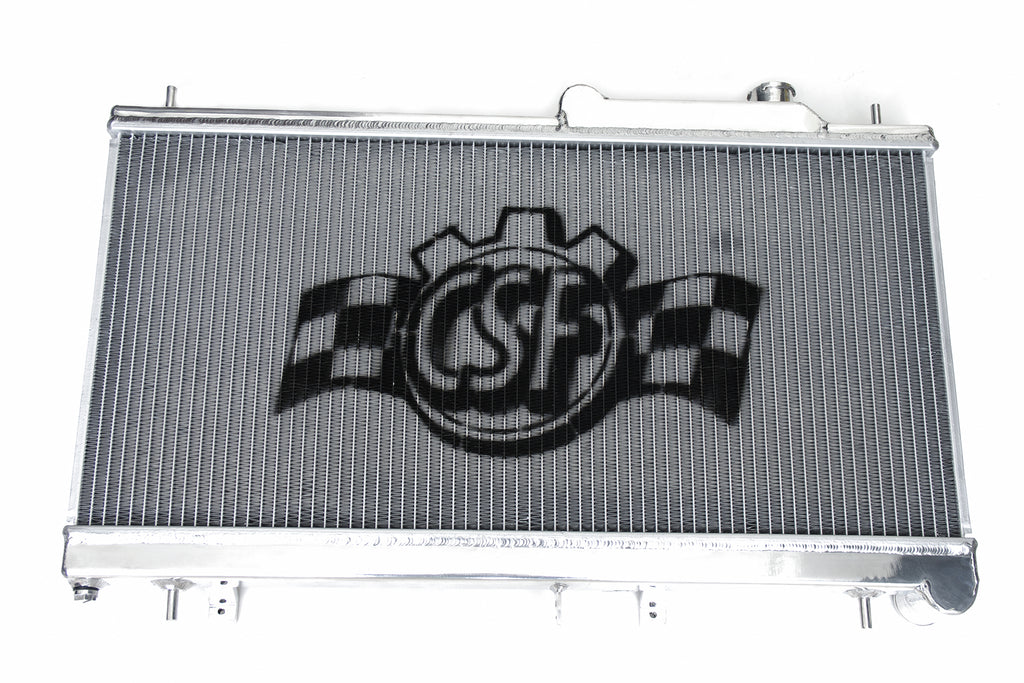 CSF Cooling - Racing & High Performance Division 7095 08-14 Subaru WRX / STI / 15-21 Subaru WRX 2-Row 42mm Race-Spec Radiator for Select Subaru Crosstrek, Subaru Forester, Subaru Impreza, Subaru Legacy, Subaru Outback, Subaru WRX, Subaru WRX STI