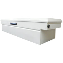Load image into Gallery viewer, 70In-Cross-Bed-Truck-Tool-Box-Full-Size-Single-Lid-Steel-Push-Button-White-(16-Gauge-Steel)