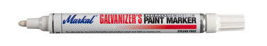 Markal Markers 28785 Galvanizer's Removable Metal Paint Marker, White