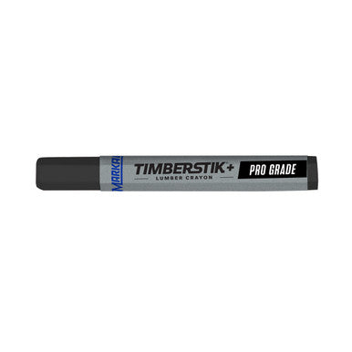 Markal Markers 80383 Timberstik®+ Pro Grade Lumber Crayon, Black