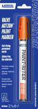 Load image into Gallery viewer, Markal Markers 96807 Paint-Riter® Valve Action Liquid Paint Marker, Orange
