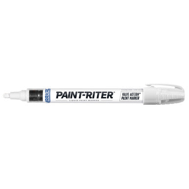 Markal Markers 96820 Paint-Riter® Valve Action® Liquid Paint Marker, White