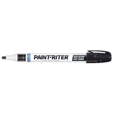 Markal Markers 96823 Paint-Riter® Valve Action® Liquid Paint Marker, Black