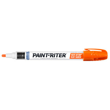 Markal Markers 96824 Paint-Riter® Valve Action® Liquid Paint Marker, Orange