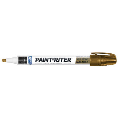 Markal Markers 96827 Paint-Riter® Valve Action® Liquid Paint Marker, Gold