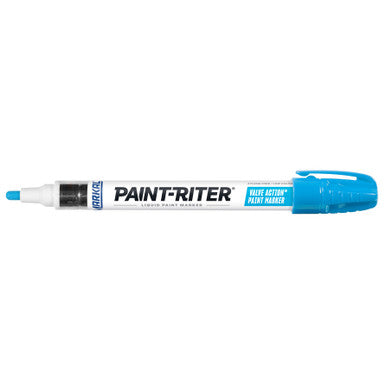 Markal Markers 96835 Paint-Riter® Valve Action® Liquid Paint Marker, Light Blue