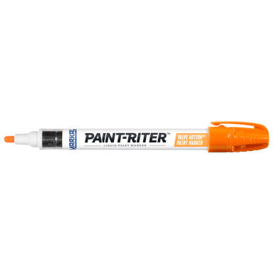 Markal Markers 97052 Paint-Riter® Valve Action® Liquid Paint Marker, Fluorescent Orange