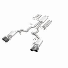 Load image into Gallery viewer, MagnaFlow Exhaust Products 19695 xMOD Series Carbon Fiber Tips Cat-Back System for Select Ford Mustang