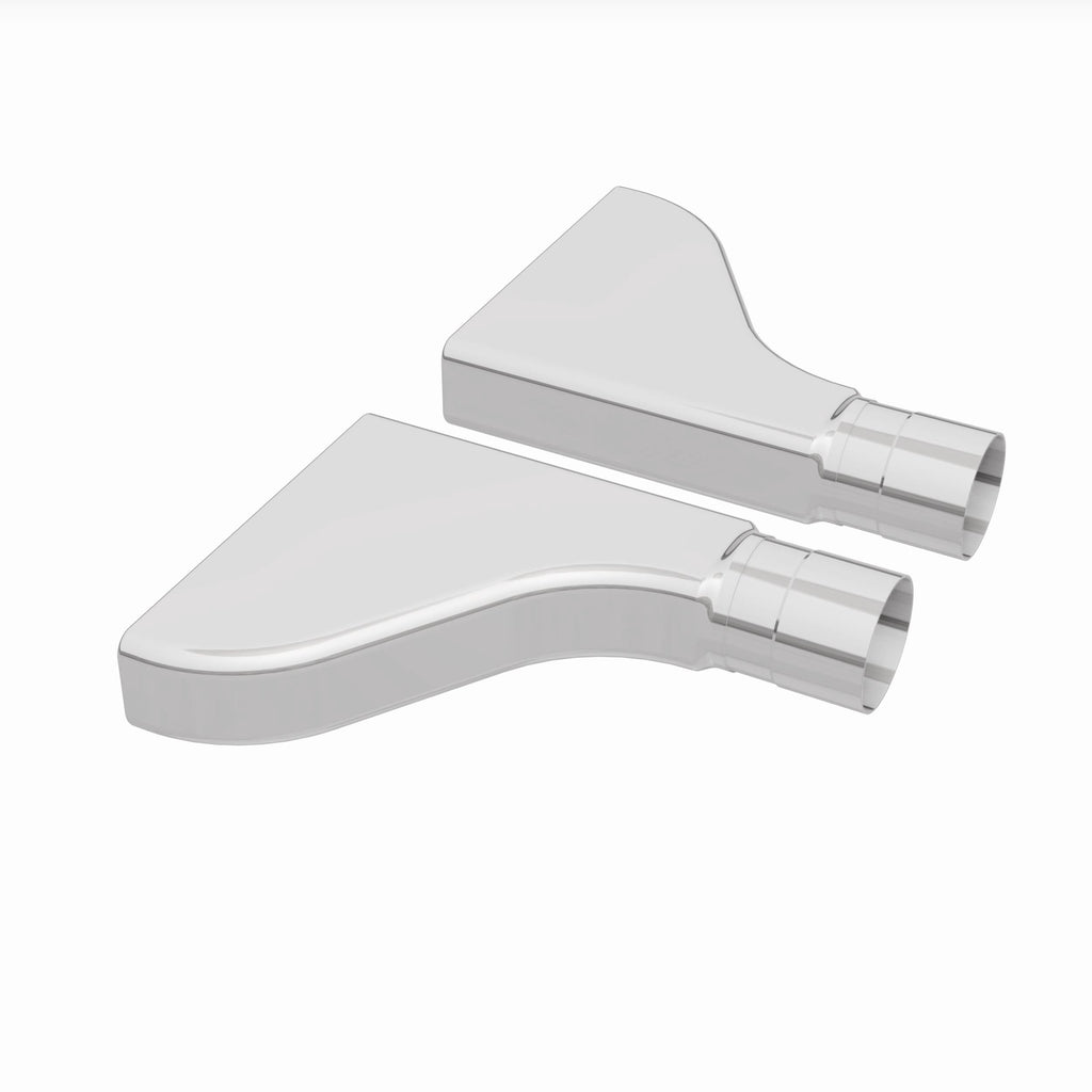 MagnaFlow Exhaust Products 35150 Exhaust Tip Set - Rectangle - 2.25In.