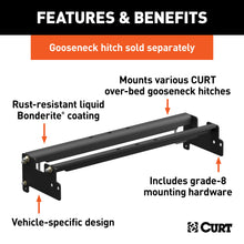 Load image into Gallery viewer, CURT 61331 Over-Bed Gooseneck Installation Brackets; Select Silverado; Sierra 1500 - Truck Part Superstore