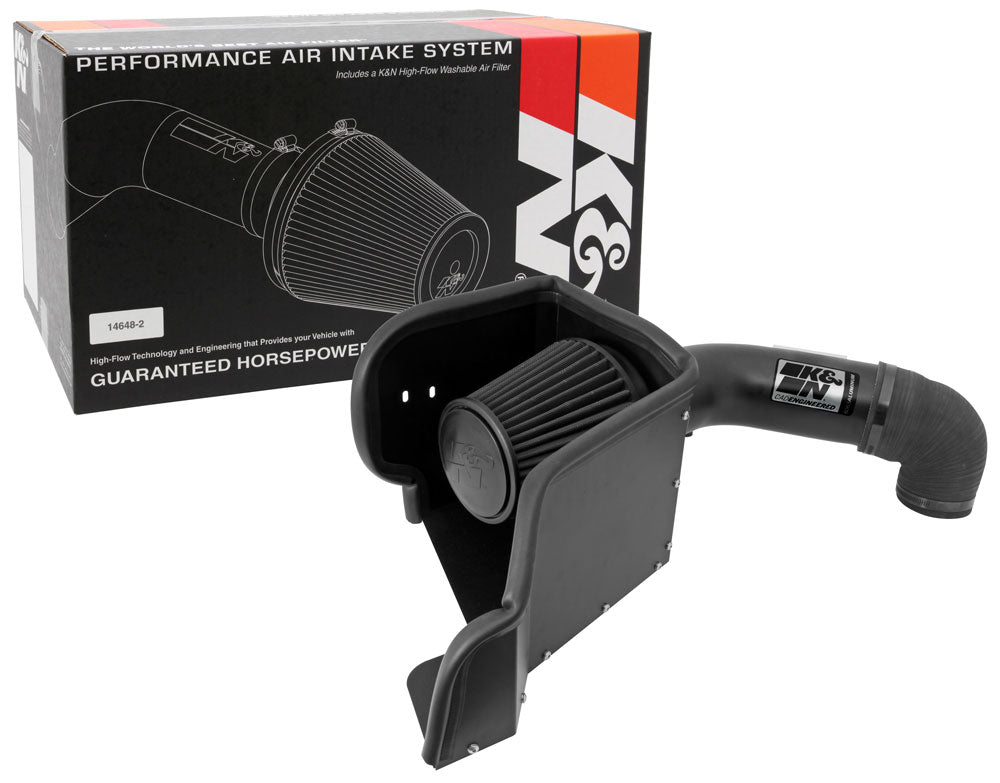 K&N 71-1561 Performance Air Intake System for Select Dodge Ram 1500, Ram 1500, Ram Classic, Ram 2500, Ram