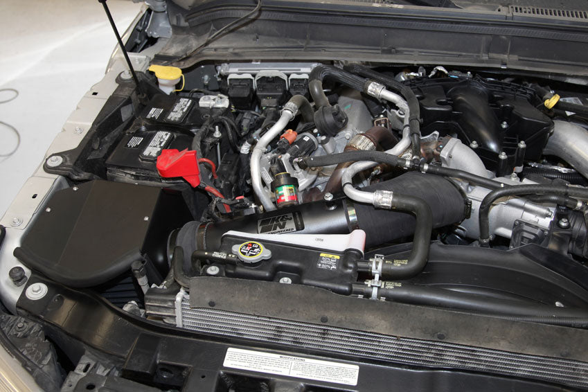 K&N 71-2582 Performance Air Intake System for Select Ford F-250 Super Duty, Ford F-350 Super Duty, Ford F-450 Super Duty, Ford F-550 Super Duty
