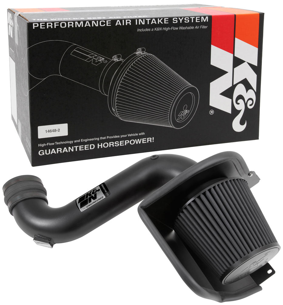 K&N 71-3066 Performance Air Intake System for Select Chevrolet Silverado HD, Chevrolet Silverado HD, GMC Sierra HD, GMC Sierra HD