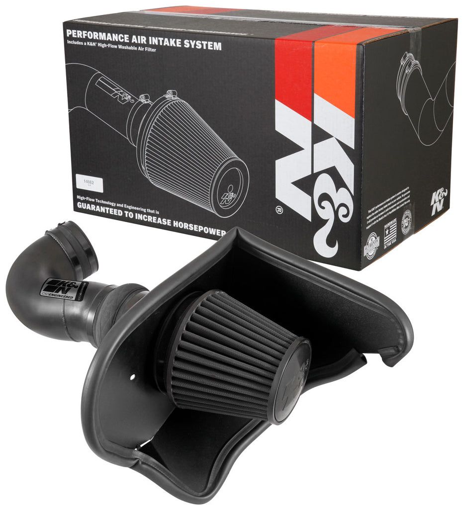 K&N 71-3092 Performance Air Intake System for Select Chevrolet Camaro