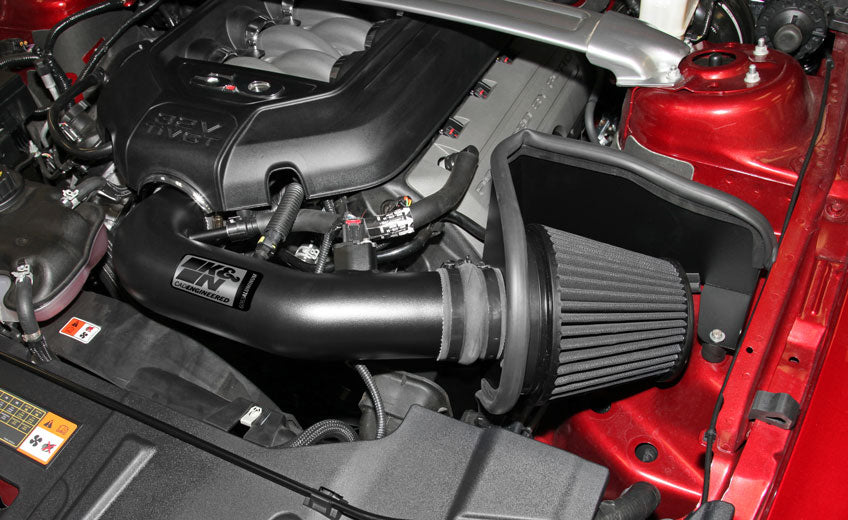 K&N 71-3527 Performance Air Intake System for Select Ford Mustang