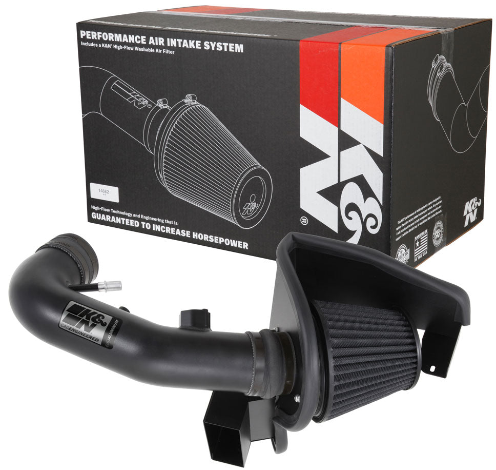 K&N 71-3527 Performance Air Intake System for Select Ford Mustang