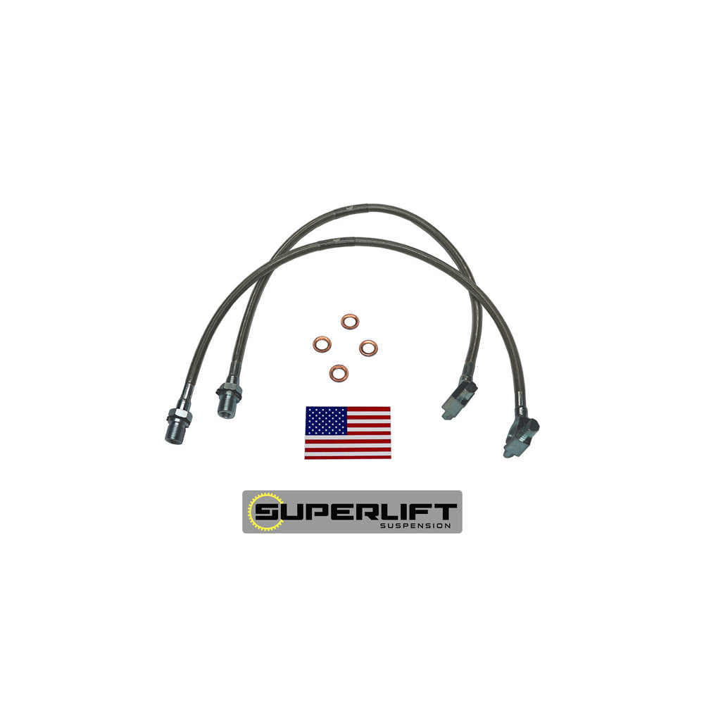 71-78-Gm-PickupBlazerSuburban-W-4-6In-Lift-Kit-(Pair)-Bullet-Proof-Brake-Hoses